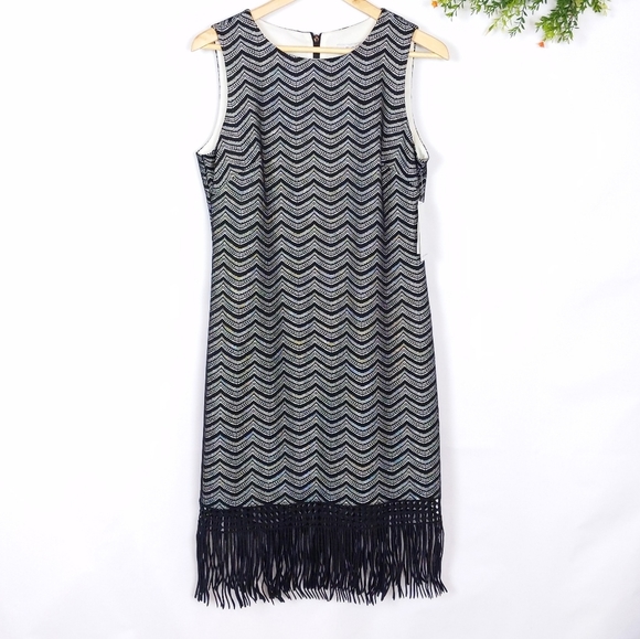 🆕🌿JULIA JORDAN FRINGE DRESS🌿 - Picture 2 of 8